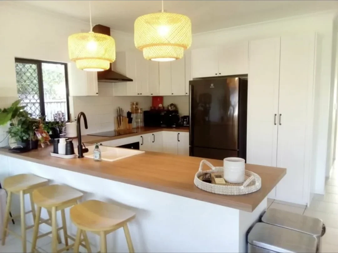 Bright clean kitchen in a Cairns home